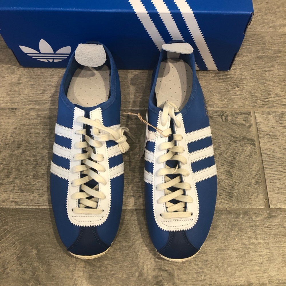 New Adidas Originals  Country Japan Sneakers JS37743 Blue Mens Shoes Multi Sizes - Picture 7 of 8